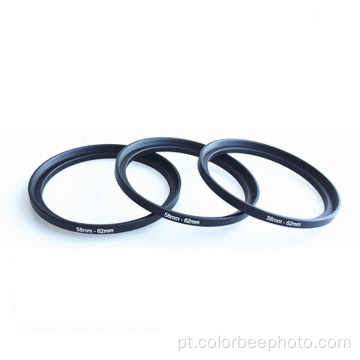Filtro de lente de alumínio Adaptador de câmera anéis de reforço
